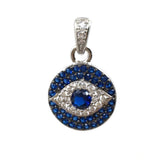 Sterling silver Round Evil Eye | Bellaire Wholesale