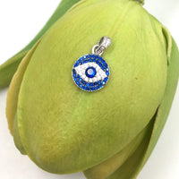 Sterling silver Round Evil Eye | Bellaire Wholesale