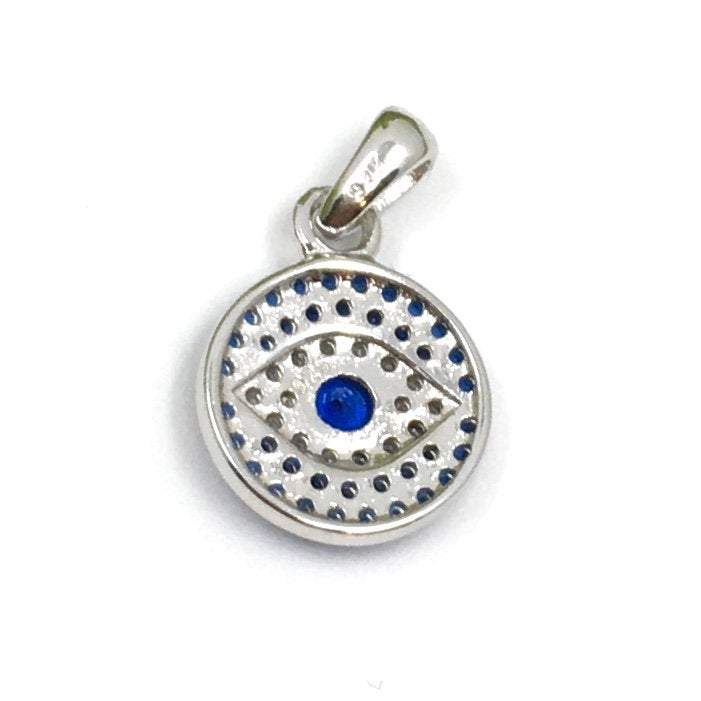 Sterling silver Round Evil Eye | Bellaire Wholesale