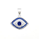 Sterling silver Evil Eye Shaped Charm | Bellaire Wholesale