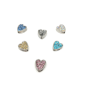 Heart Shape Rhinestone Bead | Bellaire Wholesale
