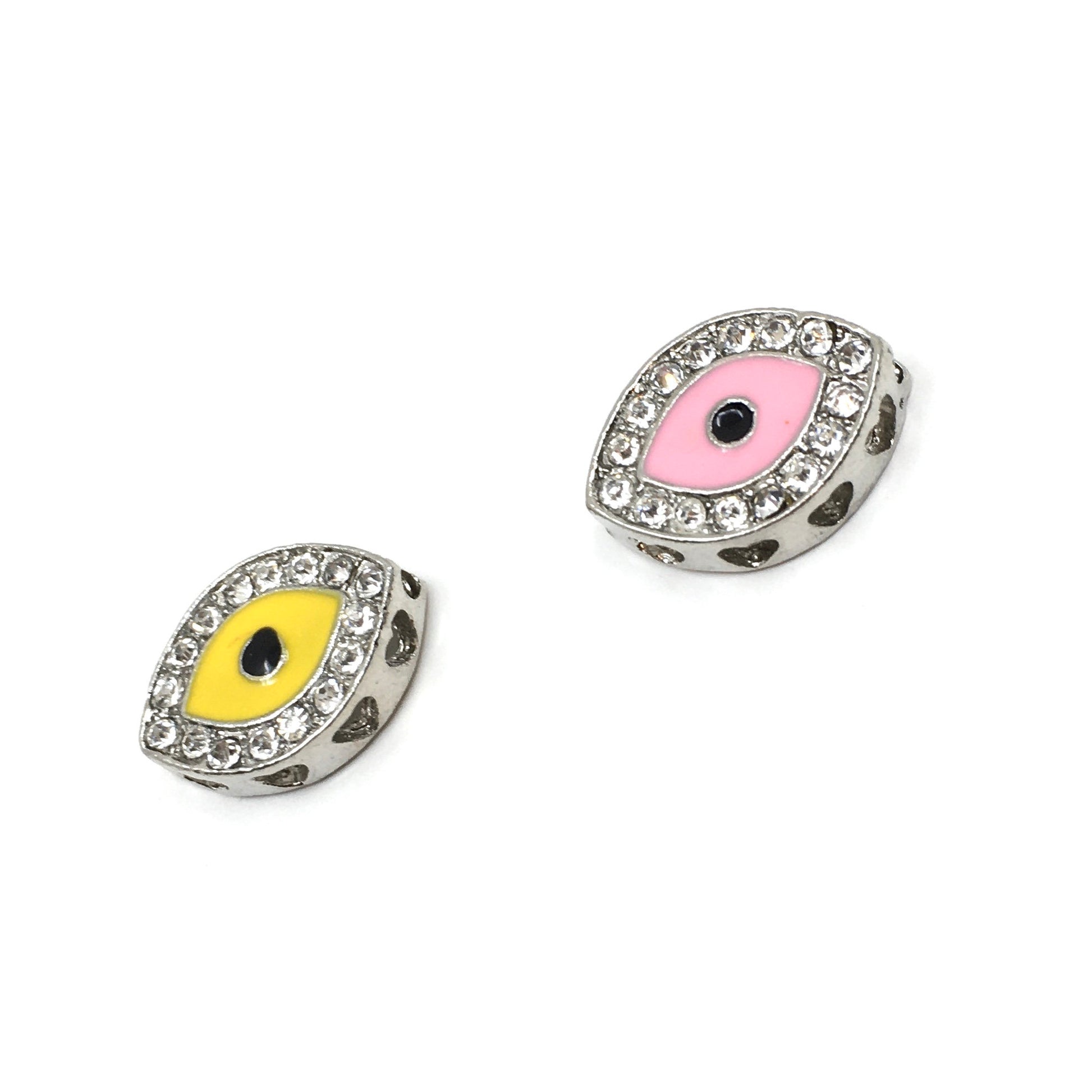 Rhinestone Evil Eye Bead | Bellaire Wholesale
