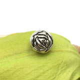 Alloy Silver Round Flower Spacer Beads | Bellaire Wholesale