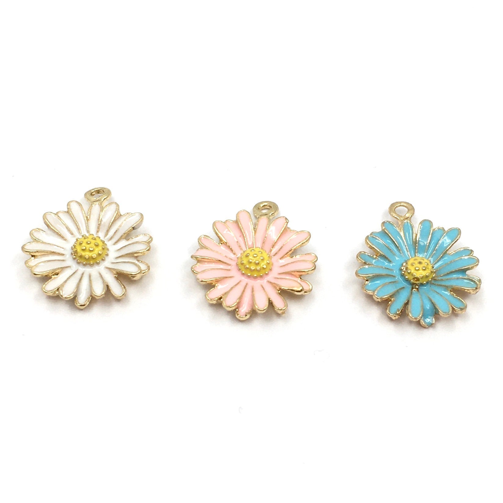 Alloy Sun flower Charm, Yoga charm, Daisy Charm  | Bellaire Wholesale