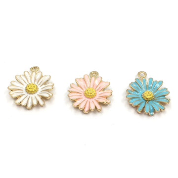 Alloy Sun flower Charm, Yoga charm, Daisy Charm  | Bellaire Wholesale
