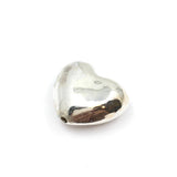 Alloy Heart Rhodium Bead, Love Heart Bead  | Bellaire Wholesale