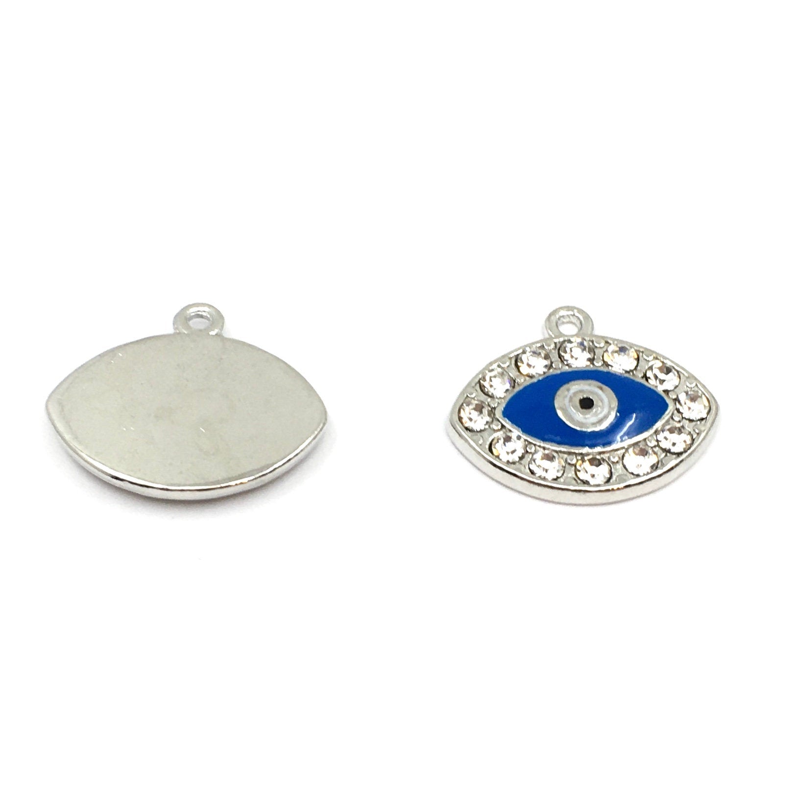 Rhinestone Evil Eye Charm, Evil Eye Charm  | Bellaire Wholesale