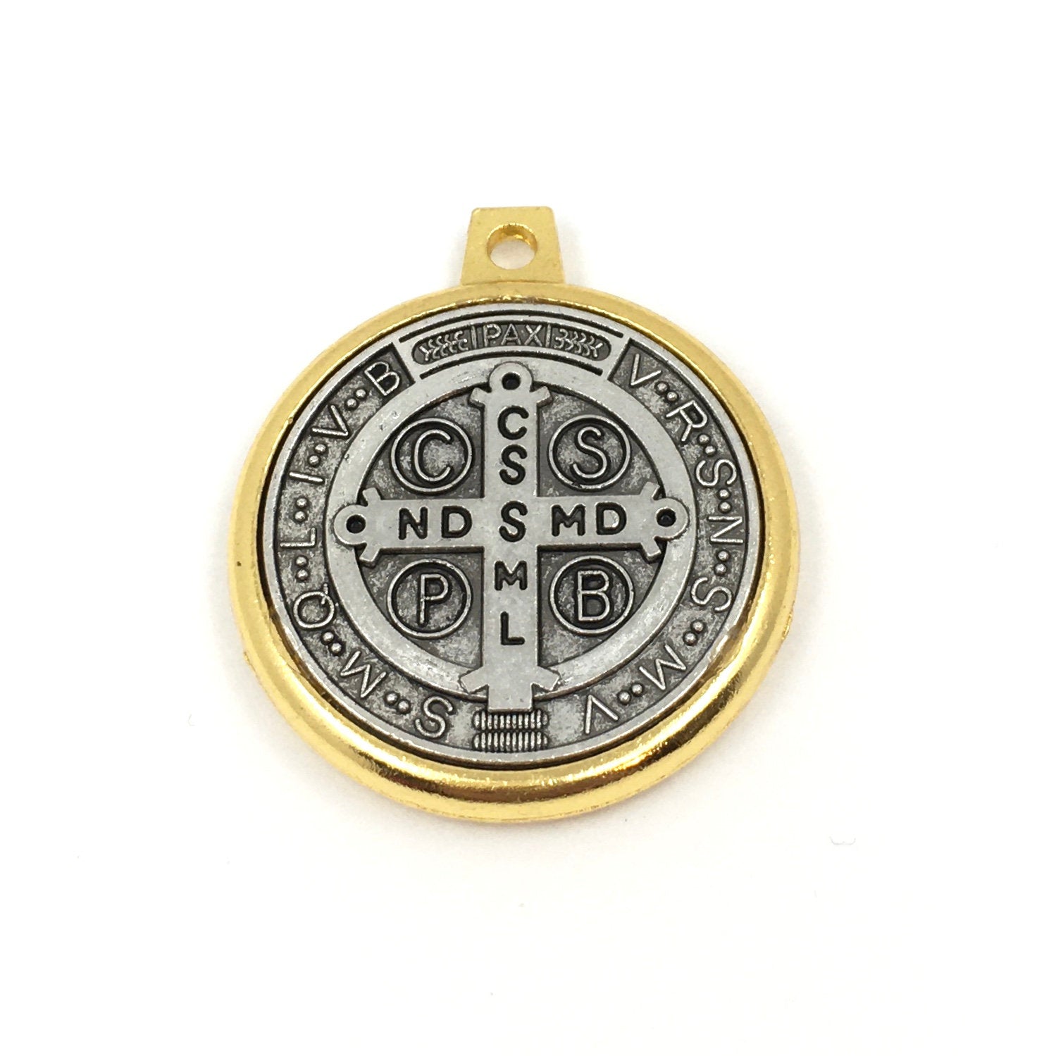 Alloy Religious Beads Gold with Rhodium Vintage | Bellaire Wholesale