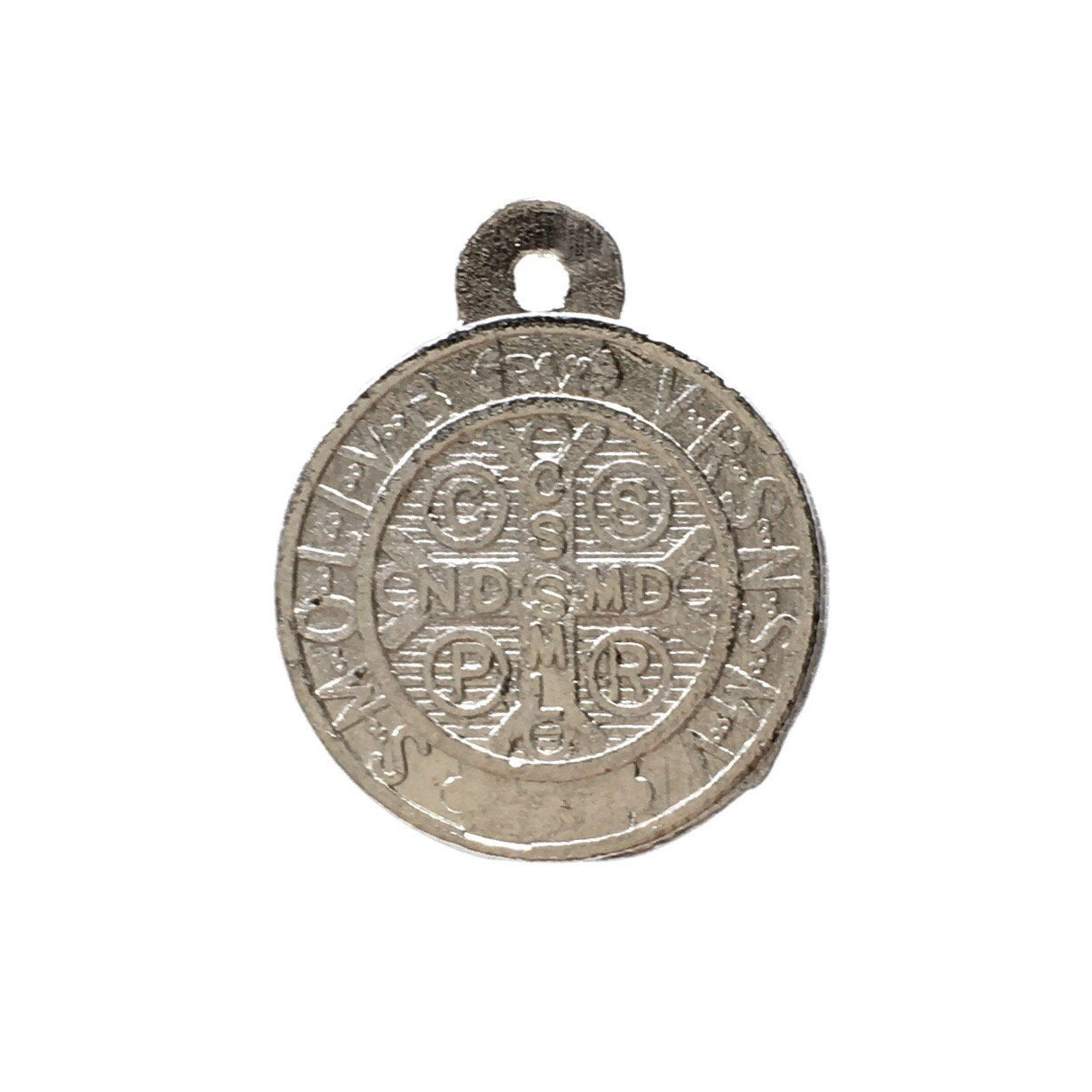 Alloy Religious Beads Gold, St Benedict | Bellaire Wholesale