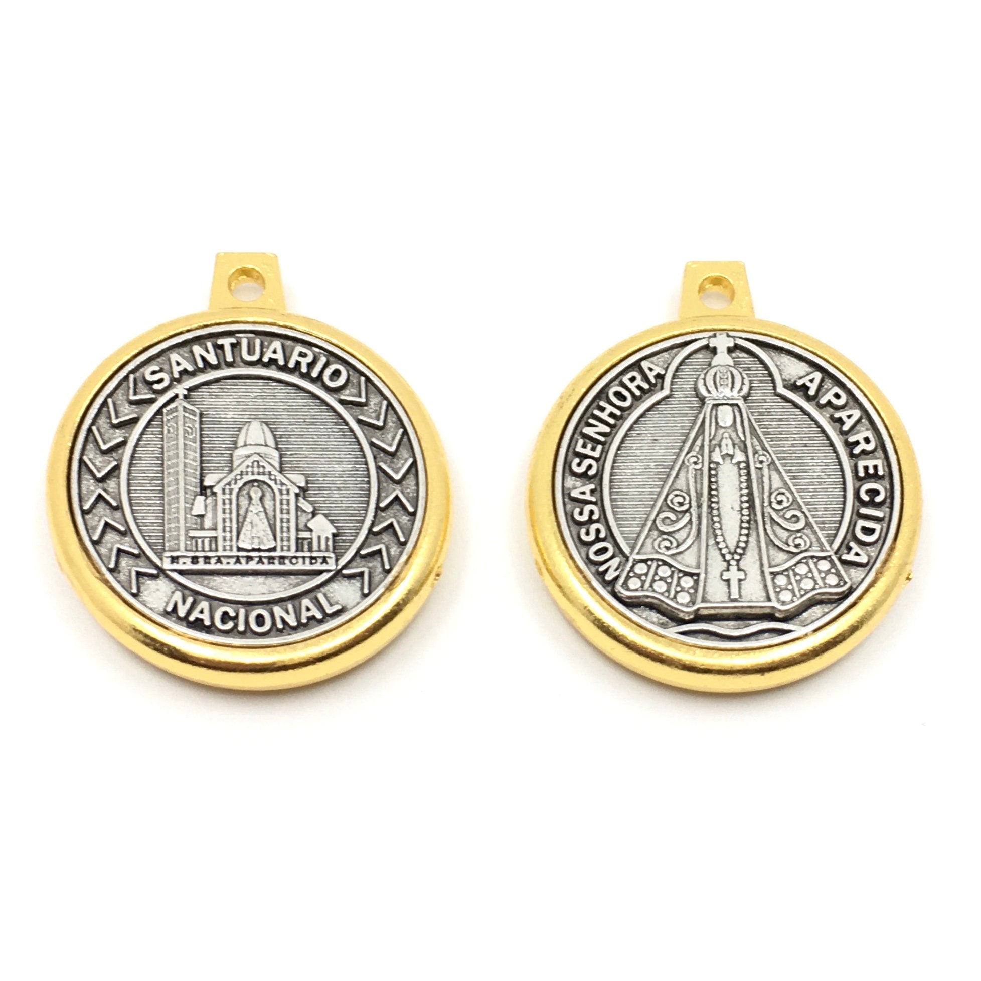 Alloy Religious Beads Gold with Rhodium Vintage | Bellaire Wholesale