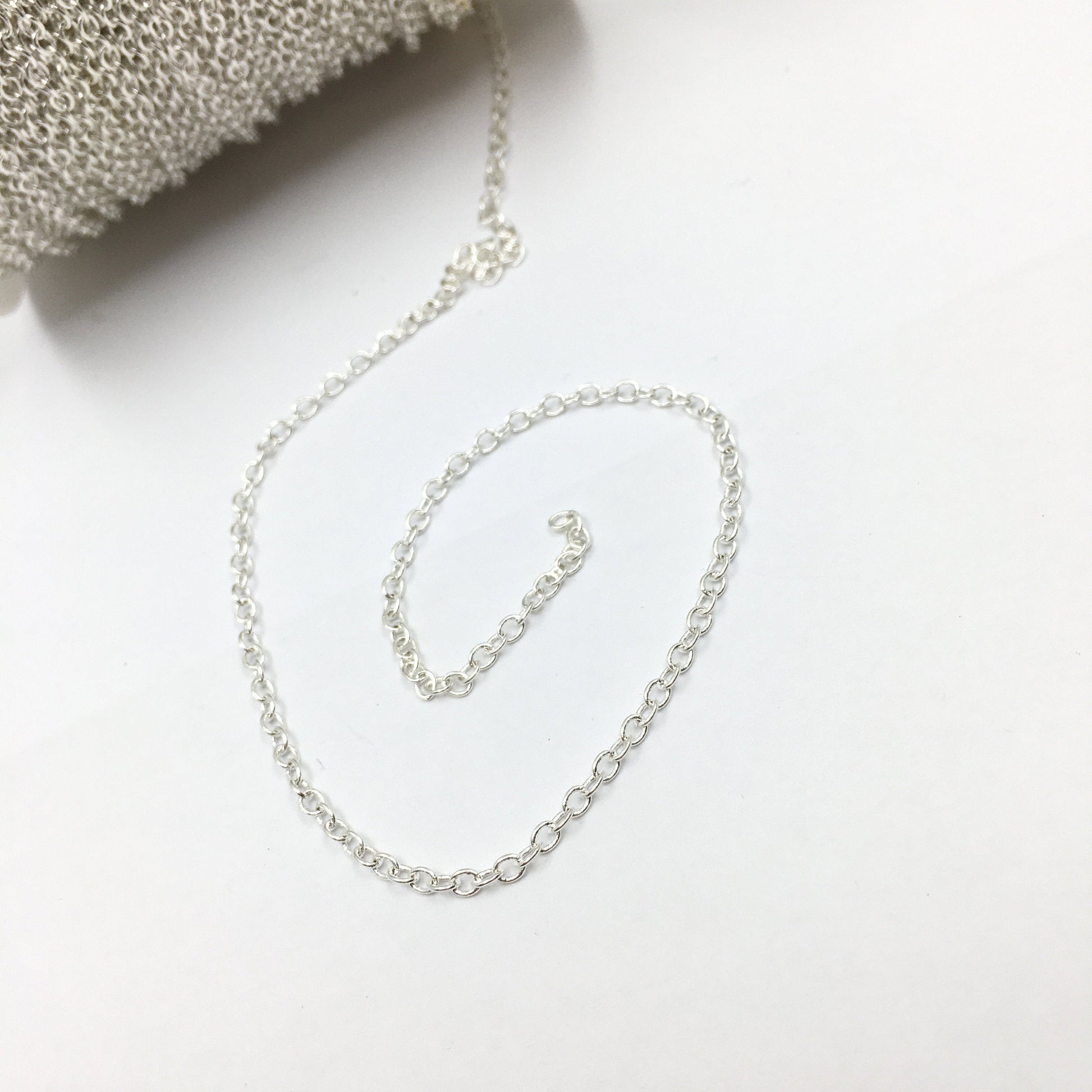 Alloy Rose Gold and Rhodium Link Chain | Bellaire Wholesale