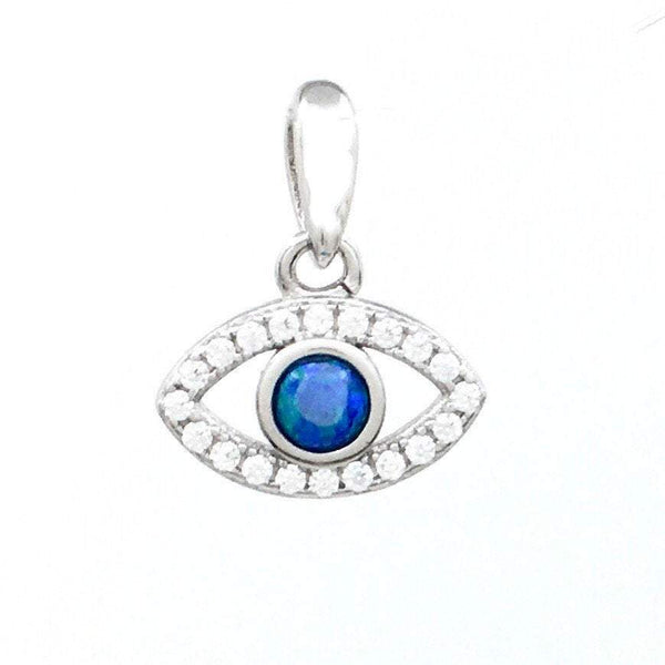 Sterling silver Evil Eye with Abelone | Bellaire Wholesale