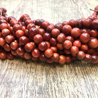 Red BloodWood mala beads | Bellaire Wholesale