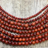 Red BloodWood mala beads | Bellaire Wholesale
