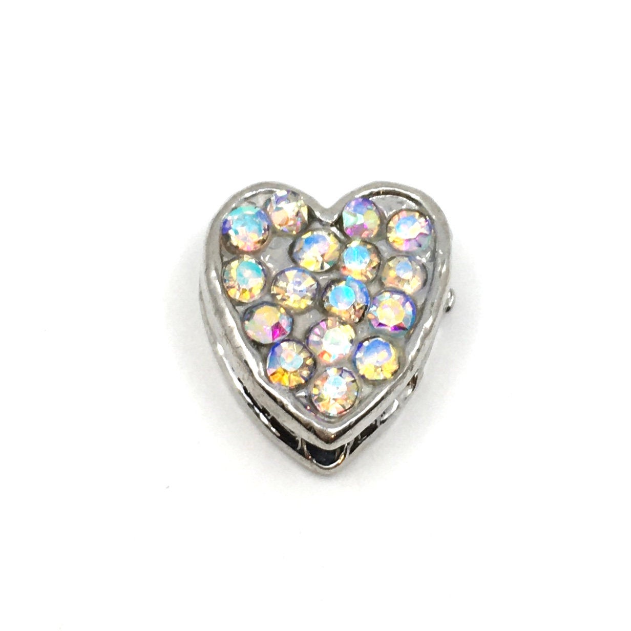 Heart Shape Rhinestone Bead | Bellaire Wholesale