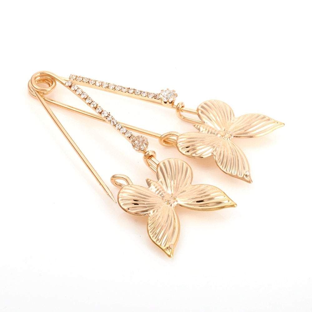 Gold plated Butterfly Brooch | Bellaire Wholesale