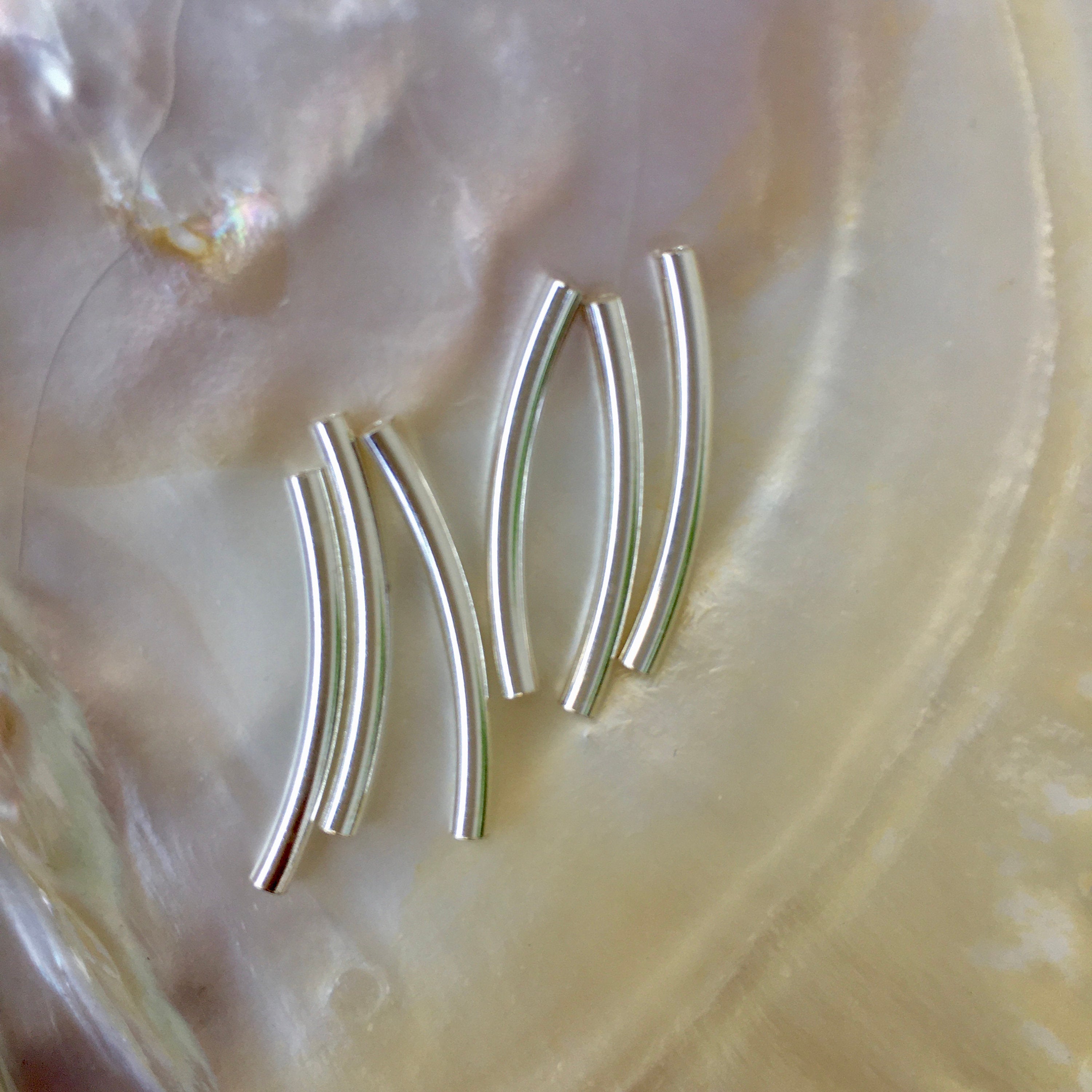 Sterling Silver Tube Beads | Bellaire Wholesale