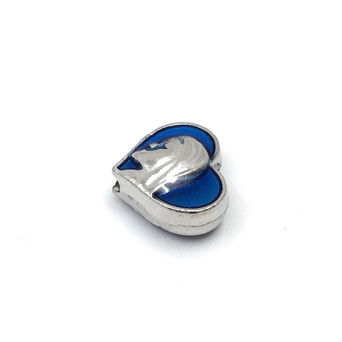 Heart Bead with Lady face engraved | Bellaire Wholesale