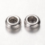 Alloy flat spacer beads, Gold, Silver, Bronze | Bellaire Wholesale