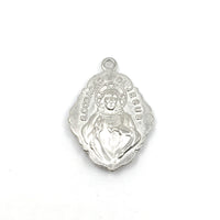 Religious 2 sided Rhodium Assorted Charm | Bellaire Wholesale