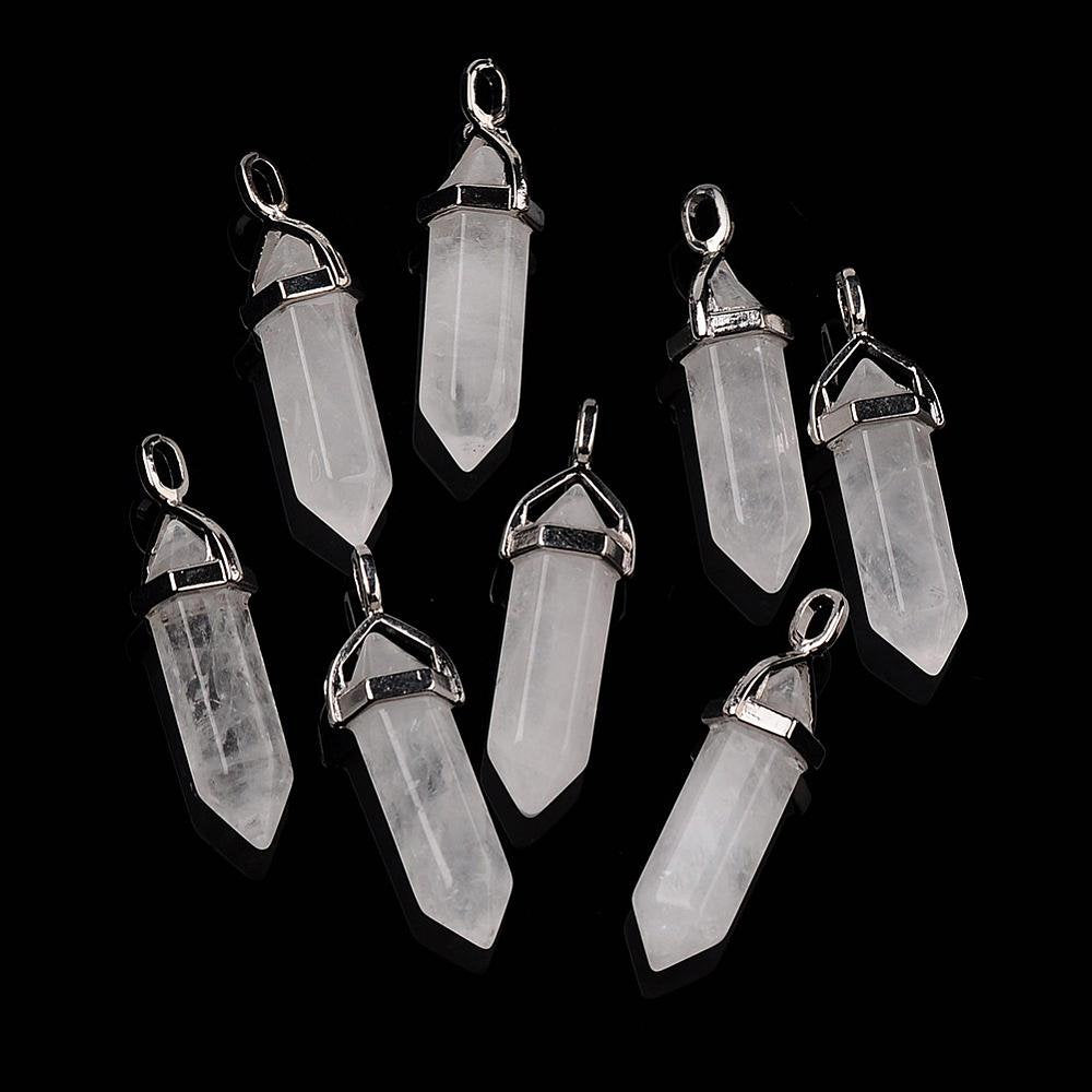 Clear Quartz Bullet Pendant | Bellaire Wholesale