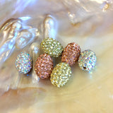 Oval Shamballa Beads | Bellaire Wholesale