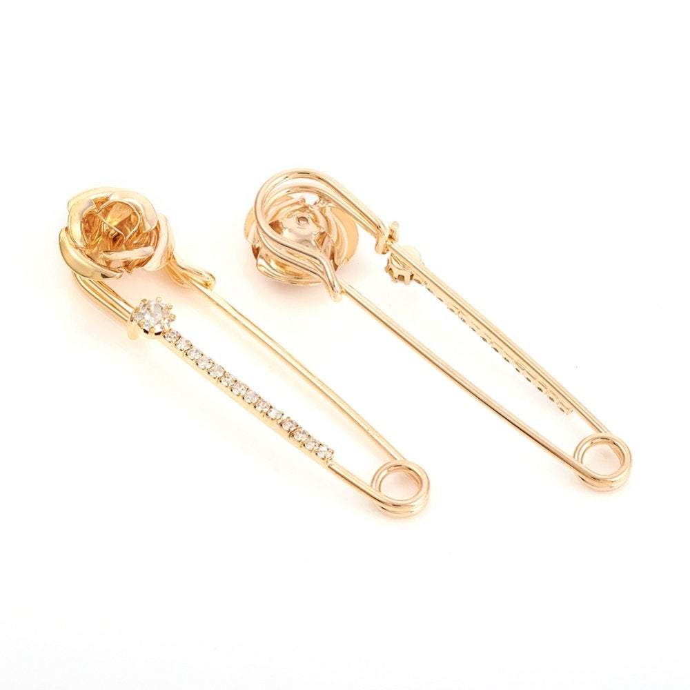 Gold Plated Rose Brooch | Bellaire Wholesale