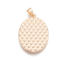 Rose Gold Rhinestone Photo frame Pendant | Bellaire Wholesale