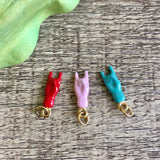 Stainless Steel Cornicello Hand Charms | Bellaire Wholesale