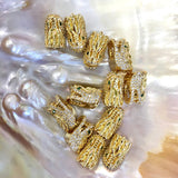 18k Gold Plated Brass Dragon Bead | Bellaire Wholesale