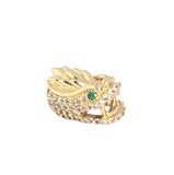 18k Gold Plated Brass Dragon Bead | Bellaire Wholesale