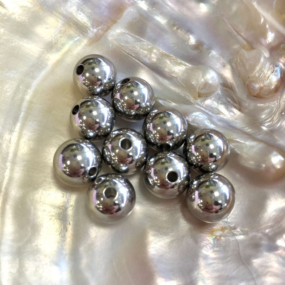 Stainless Steel Round Beads | Bellaire Wholesale