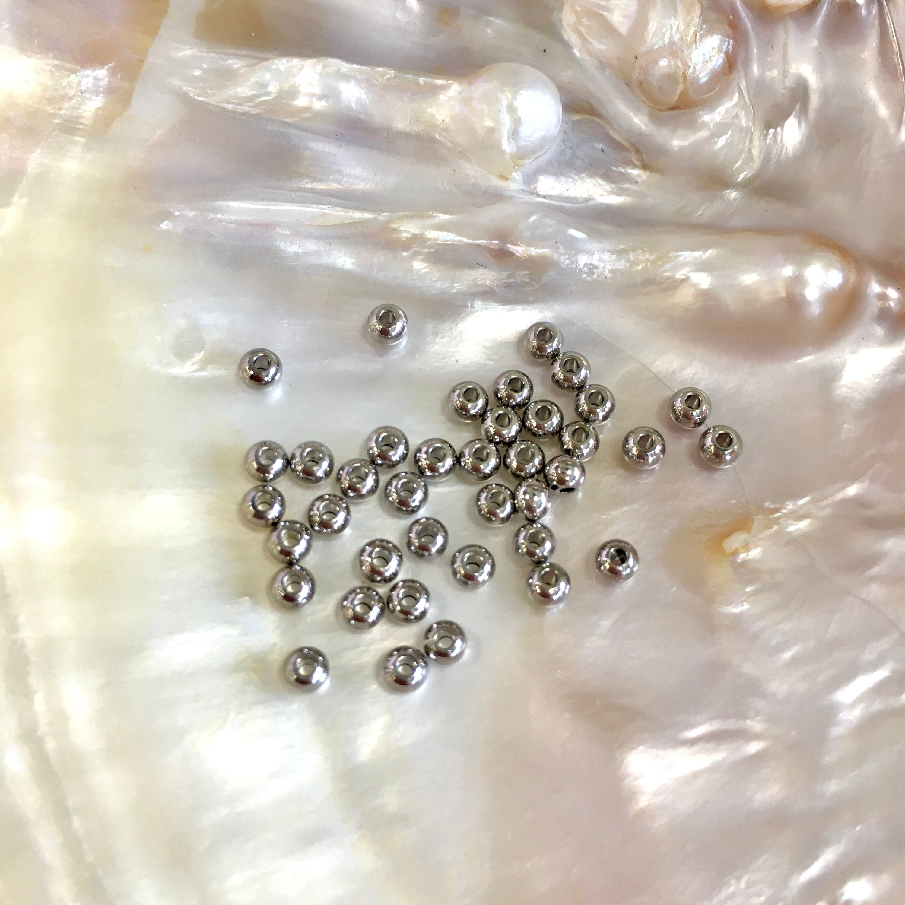 Stainless Steel Round Beads | Bellaire Wholesale