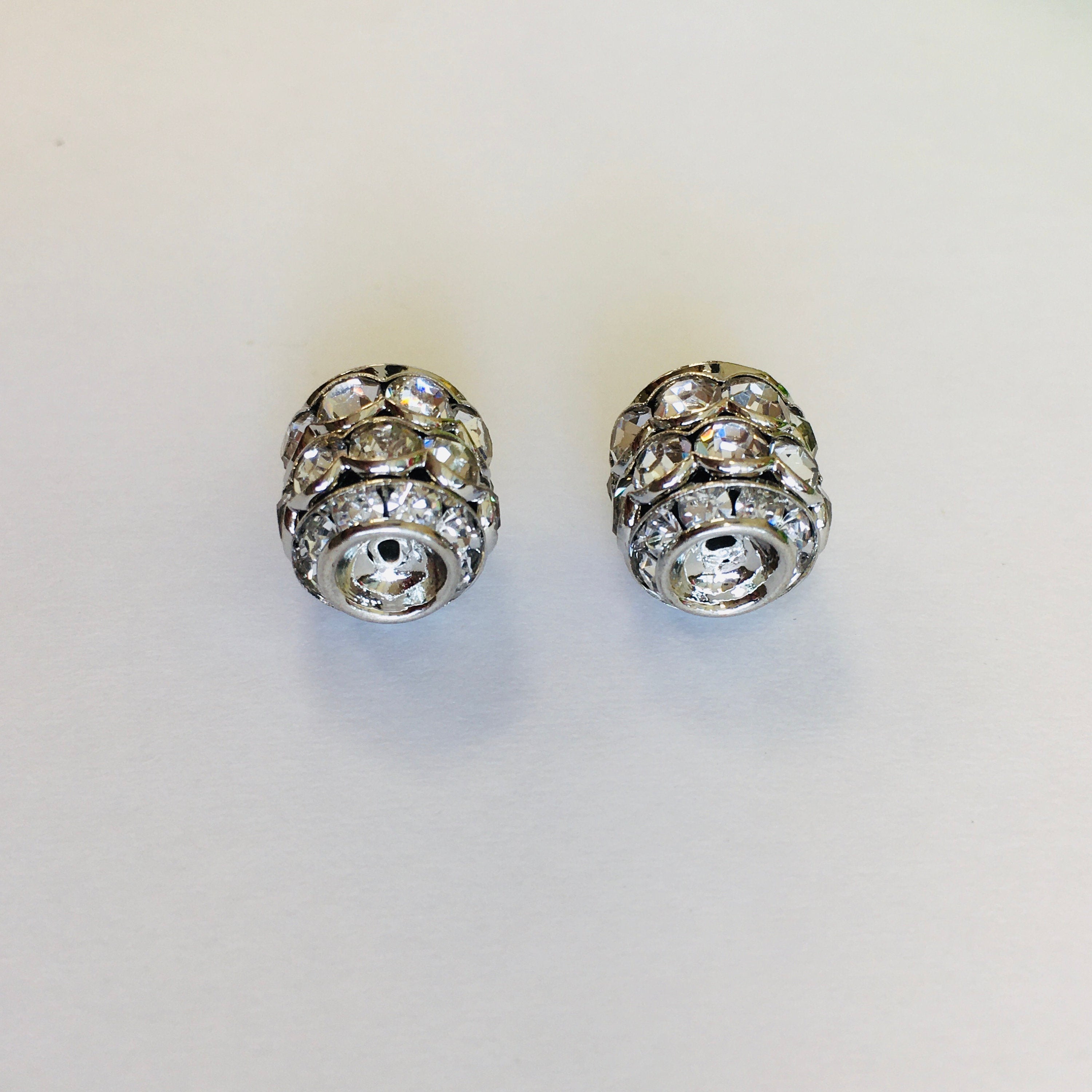 Gold/Silver/Rhodium Daisy CZ Roundels | Bellaire Wholesale
