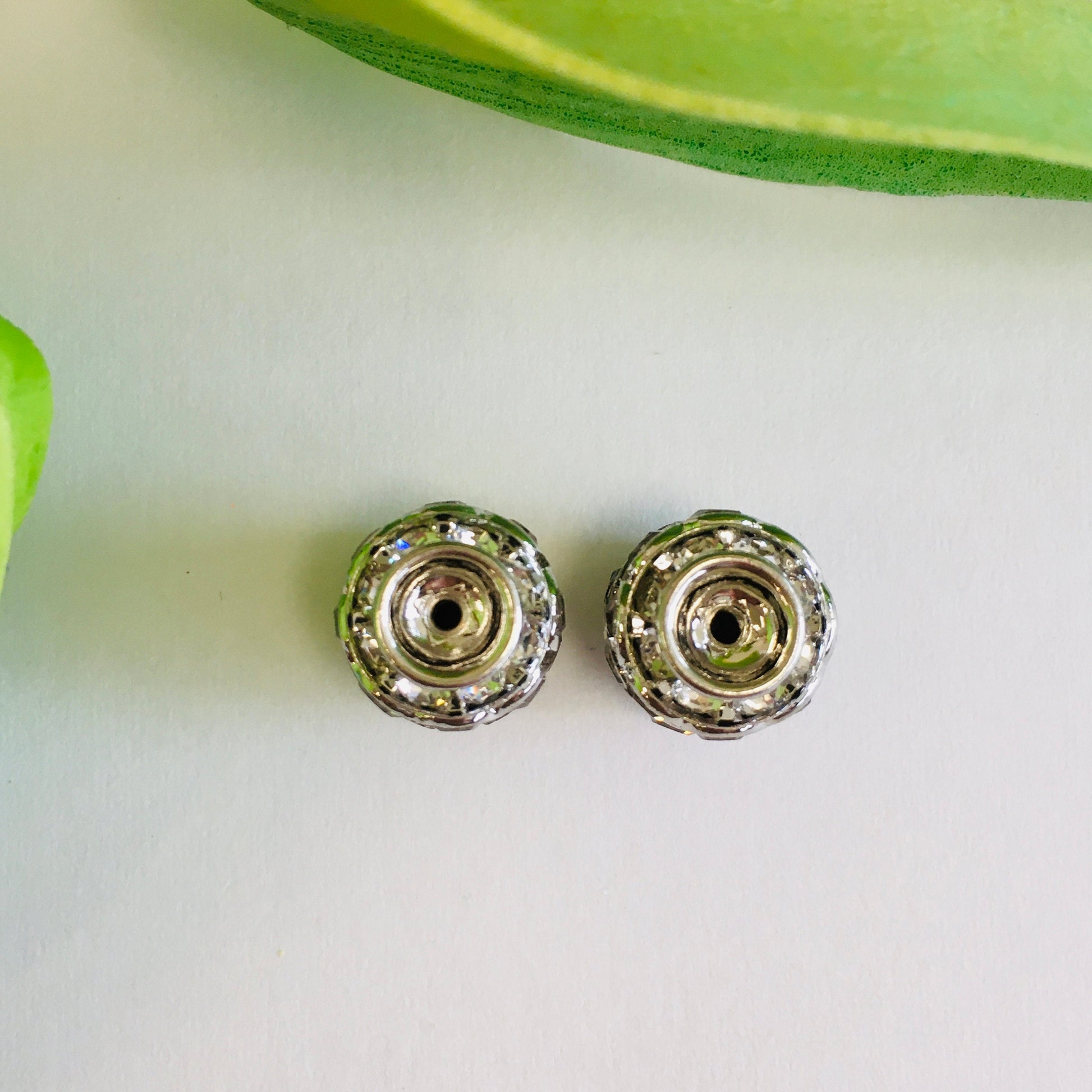 Gold/Silver/Rhodium Daisy CZ Roundels | Bellaire Wholesale