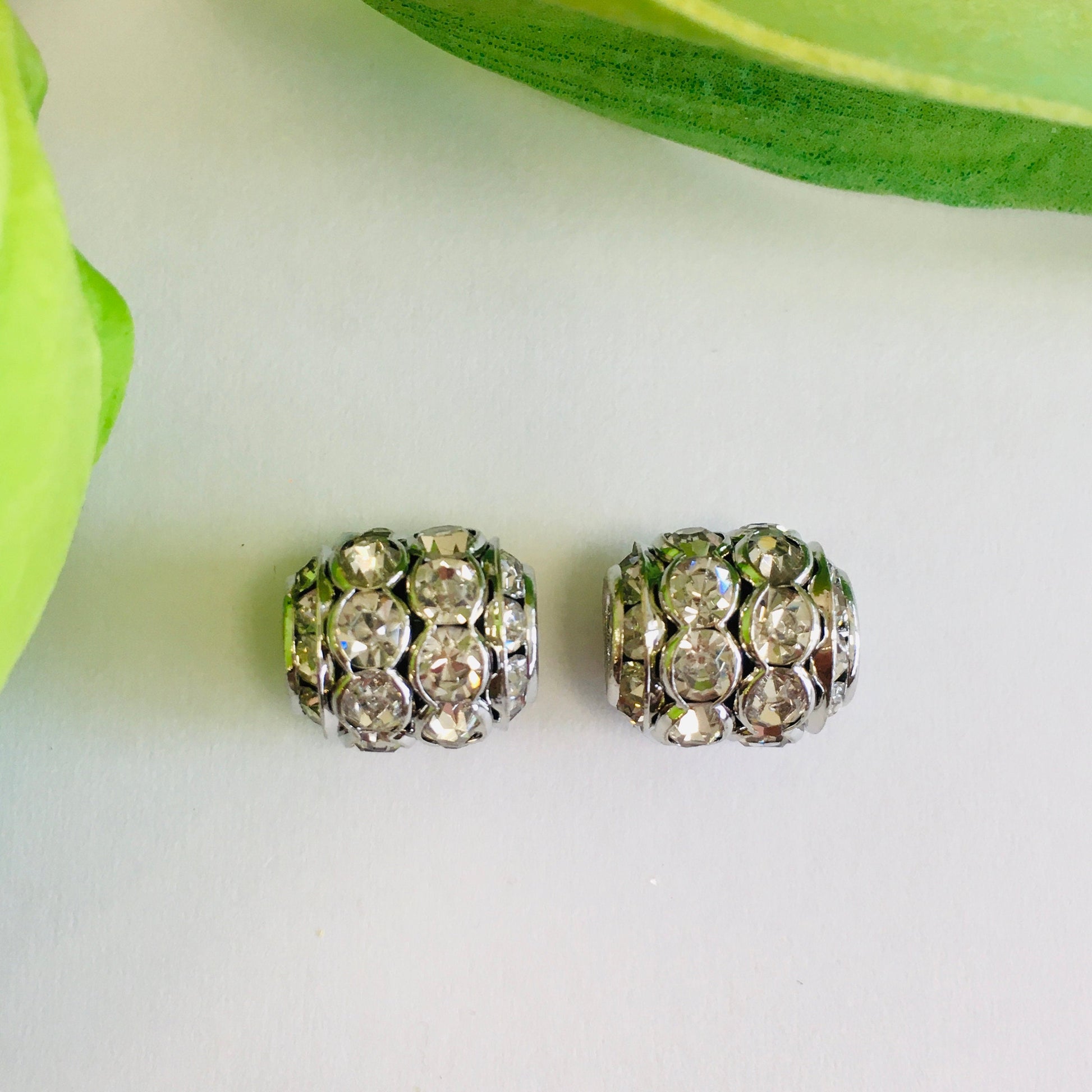 Gold/Silver/Rhodium Daisy CZ Roundels | Bellaire Wholesale