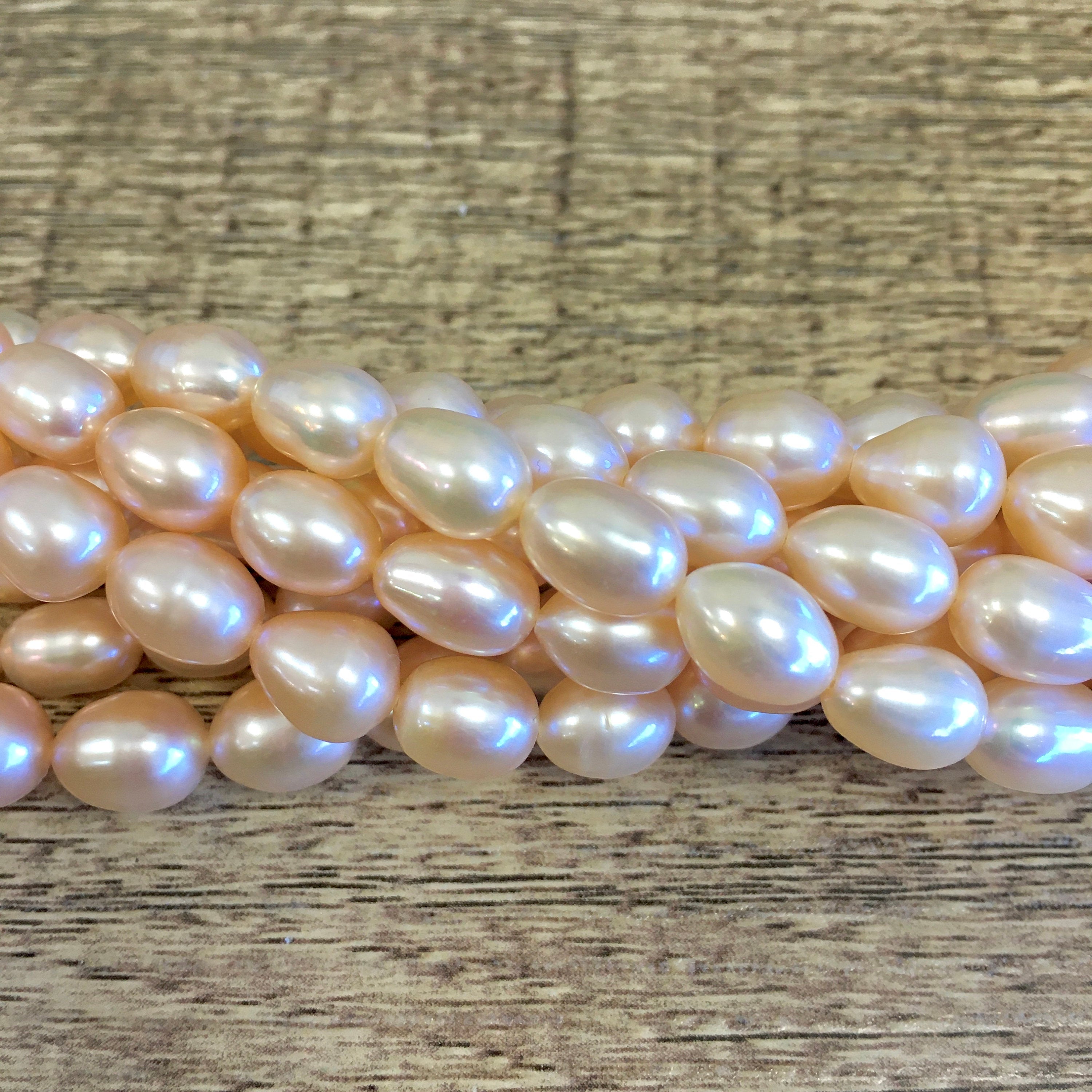 Peach Rice Pearls | Bellaire Wholesale