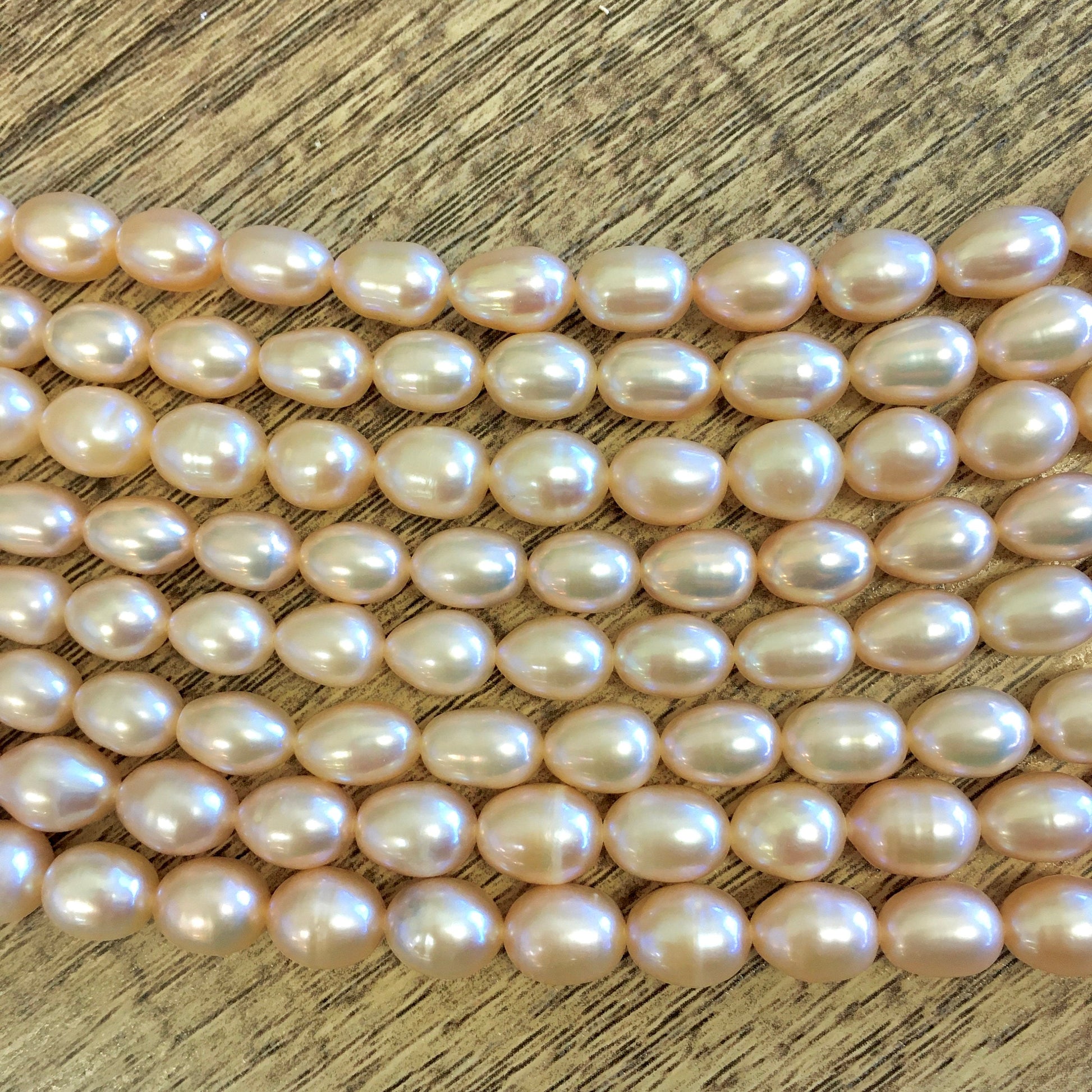 Peach Rice Pearls | Bellaire Wholesale