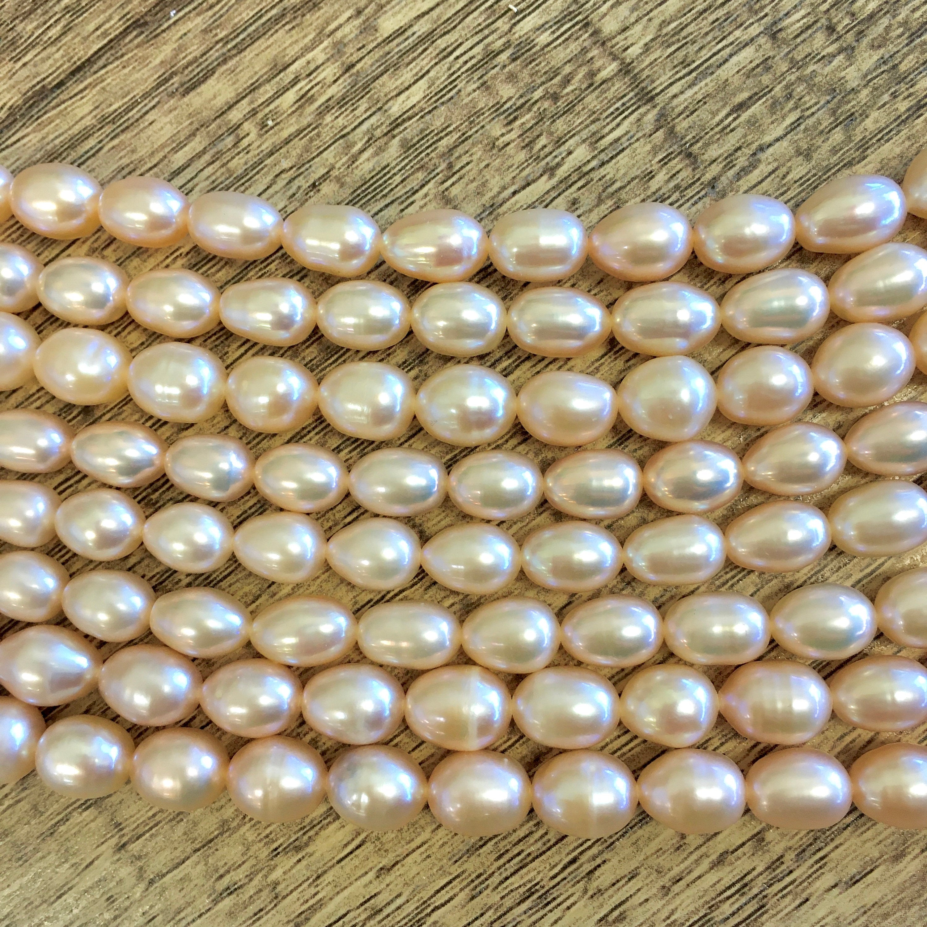 Peach Rice Pearls | Bellaire Wholesale