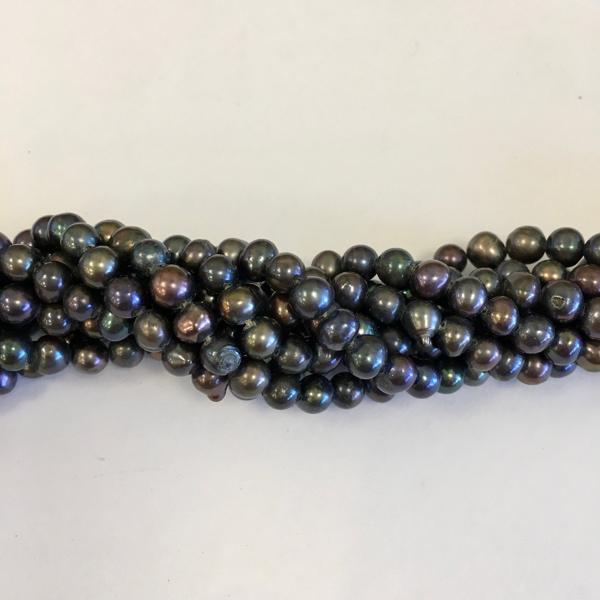 Greyish Purple Pearls 4~5mm | Bellaire Wholesale