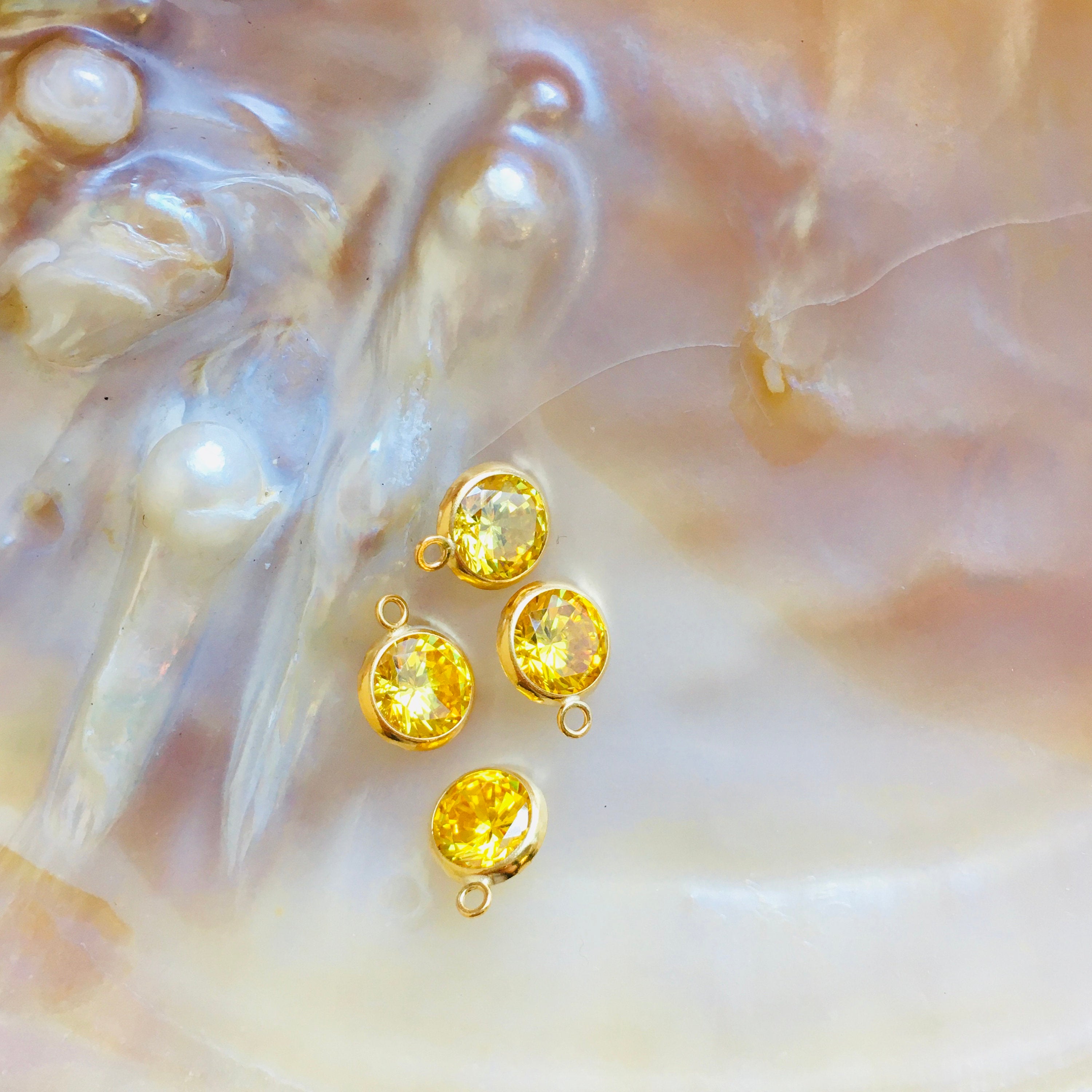 14k Gold Filled birth stone charms | Bellaire Wholesale