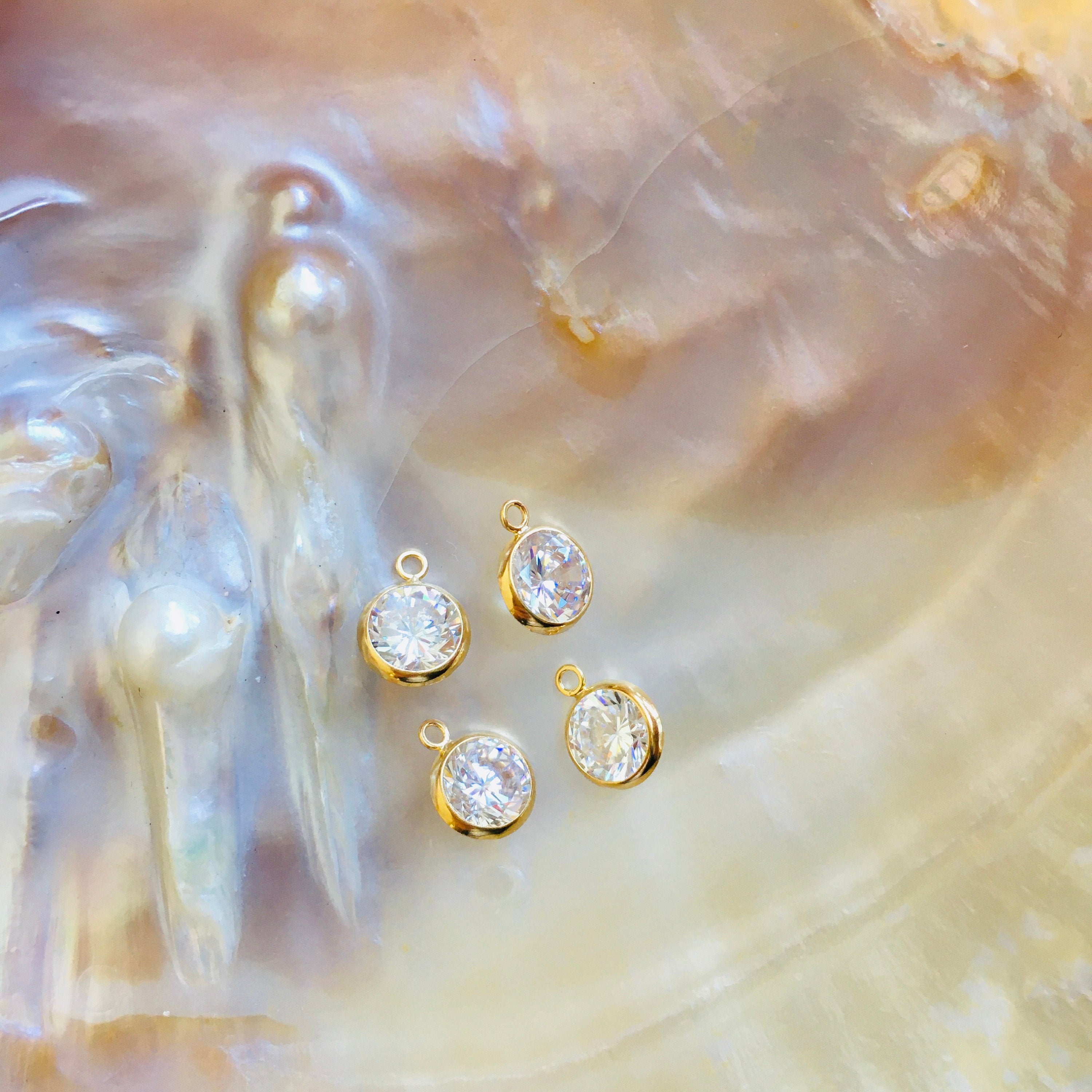 14k Gold Filled birth stone charms | Bellaire Wholesale