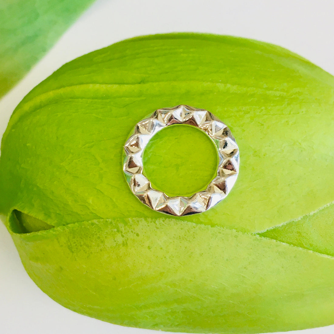 Flat Spacer Beads with AB rhinestones | Bellaire Wholesale