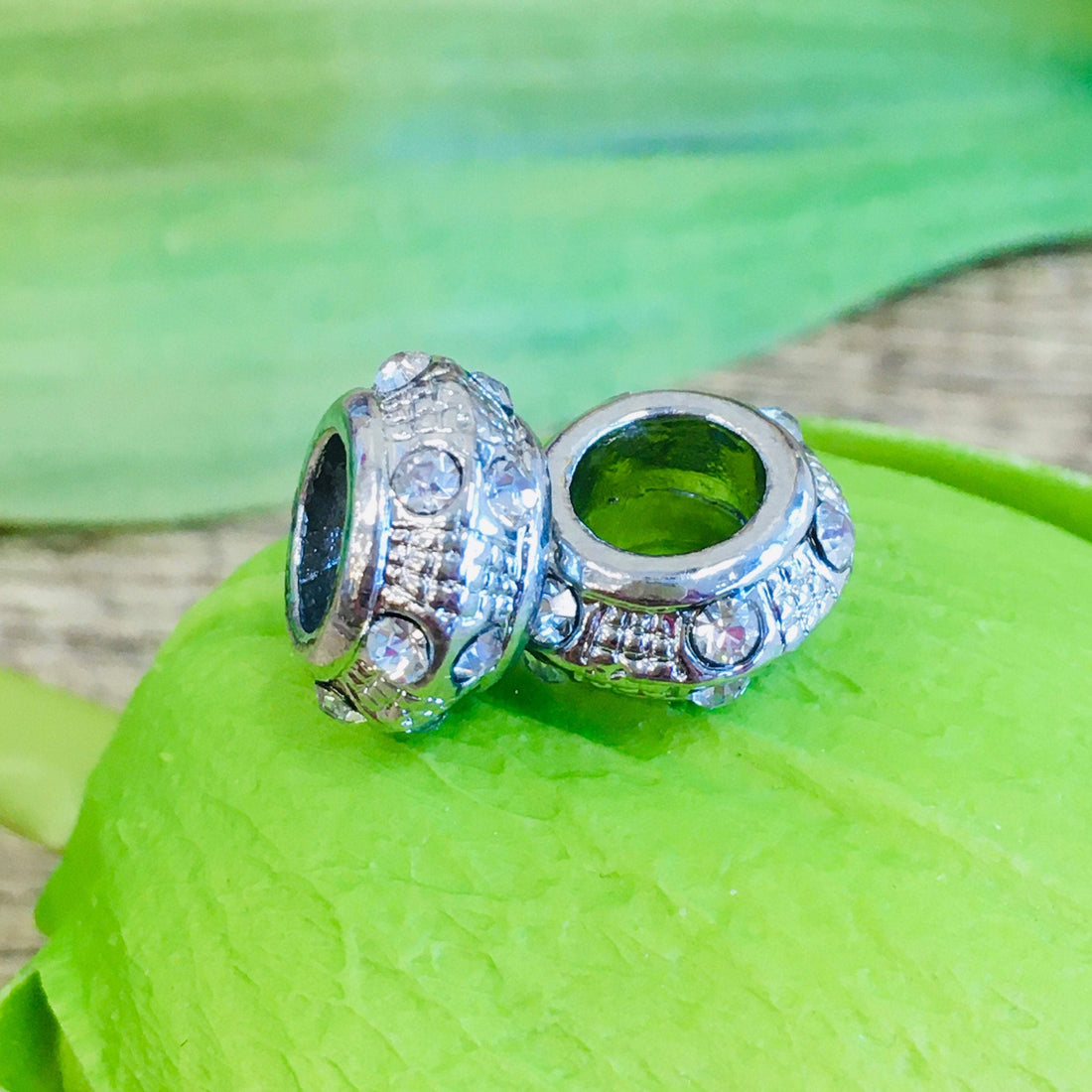 Beveled round Spacer Beads | Bellaire Wholesale