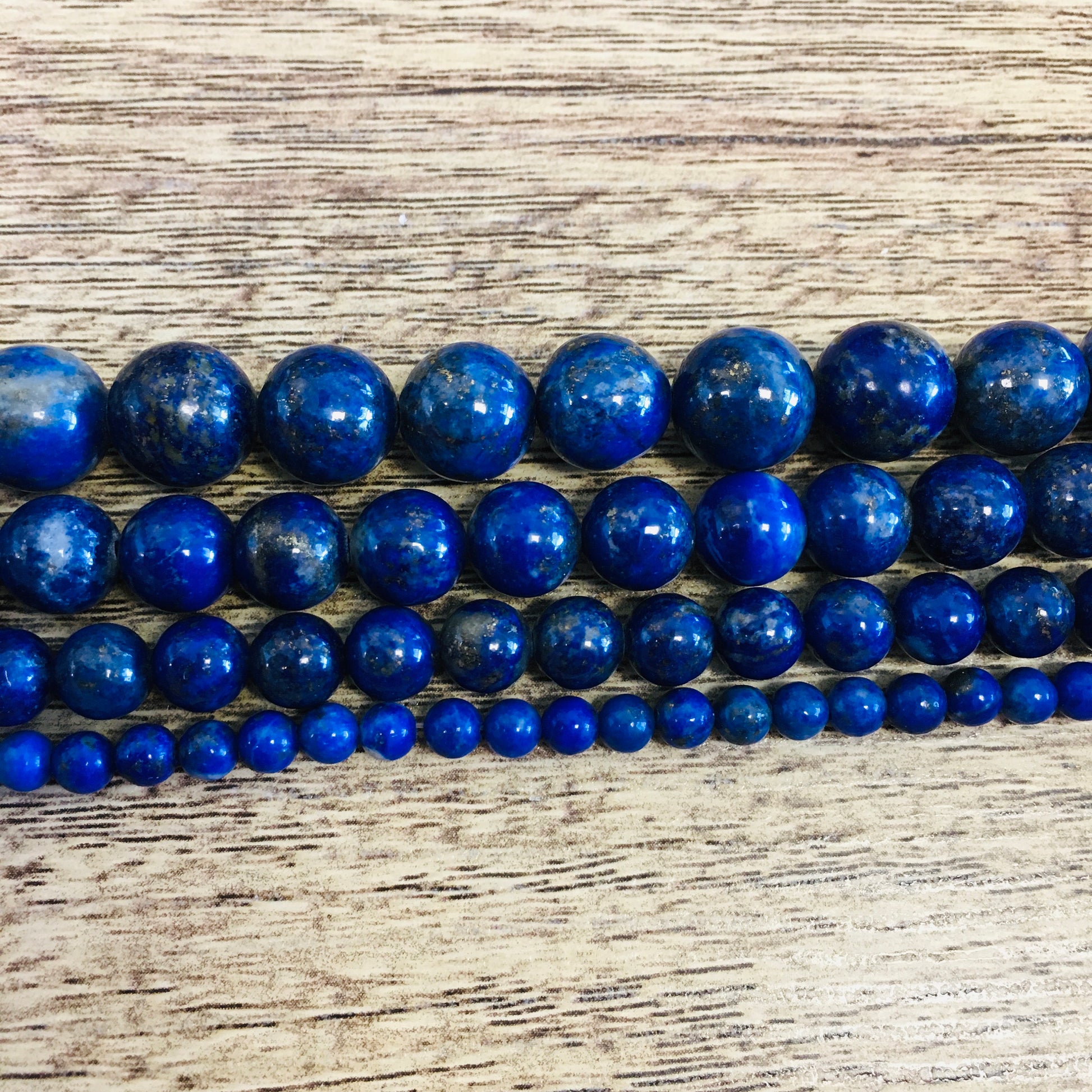 Blue lapis lazuli beads | Bellaire Wholesale