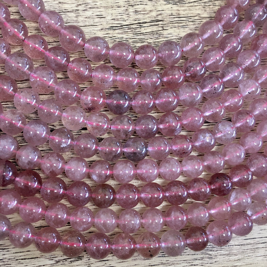 Strawberry Quartz Beads | Bellaire Wholesale