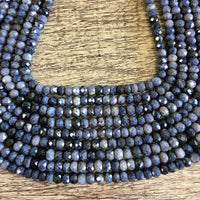 Greyish Blue Sapphire Beads | Bellaire Wholesale