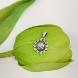 Sterling Silver Sunflower Pendants | Bellaire Wholesale