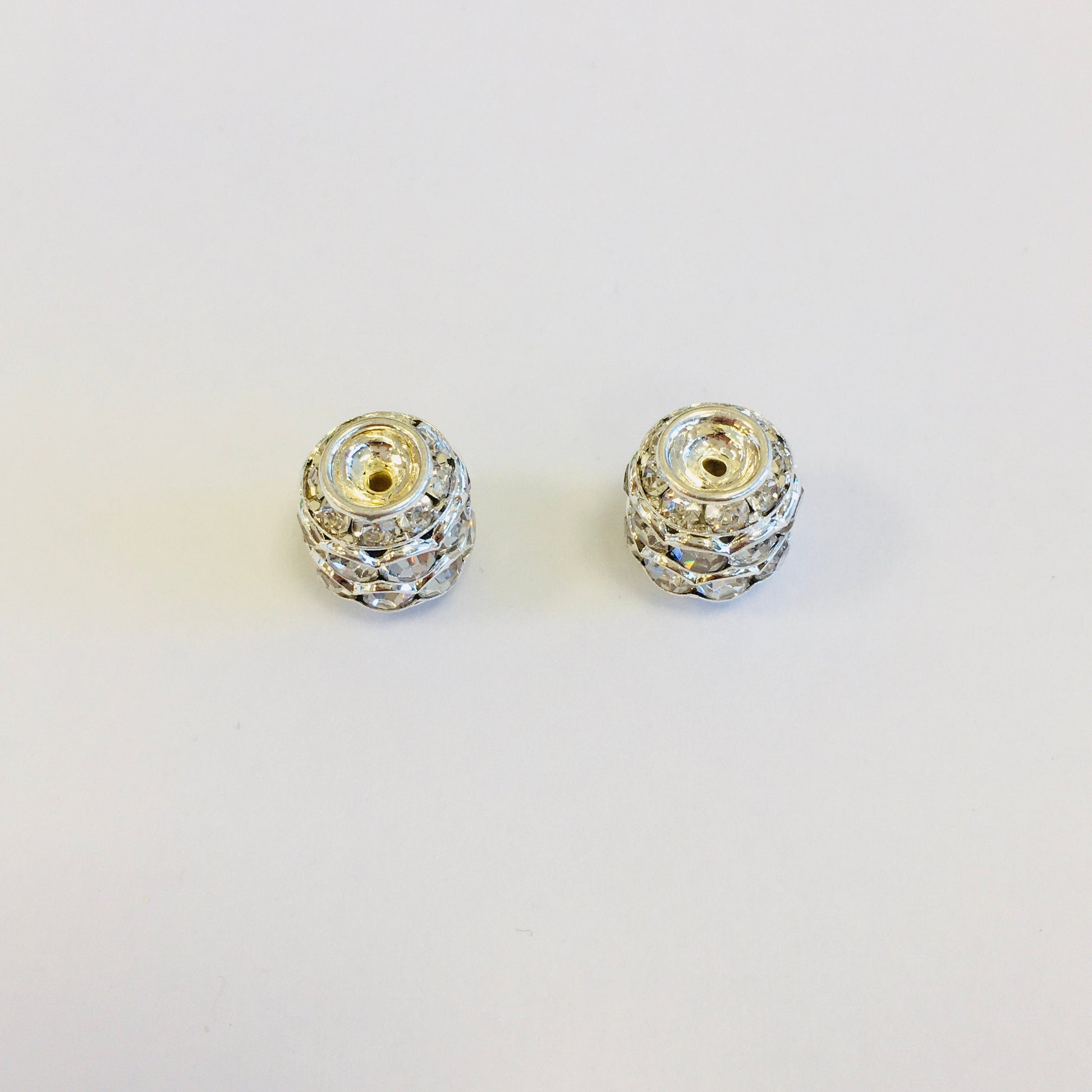 Gold/Silver/Rhodium Daisy CZ Roundels | Bellaire Wholesale