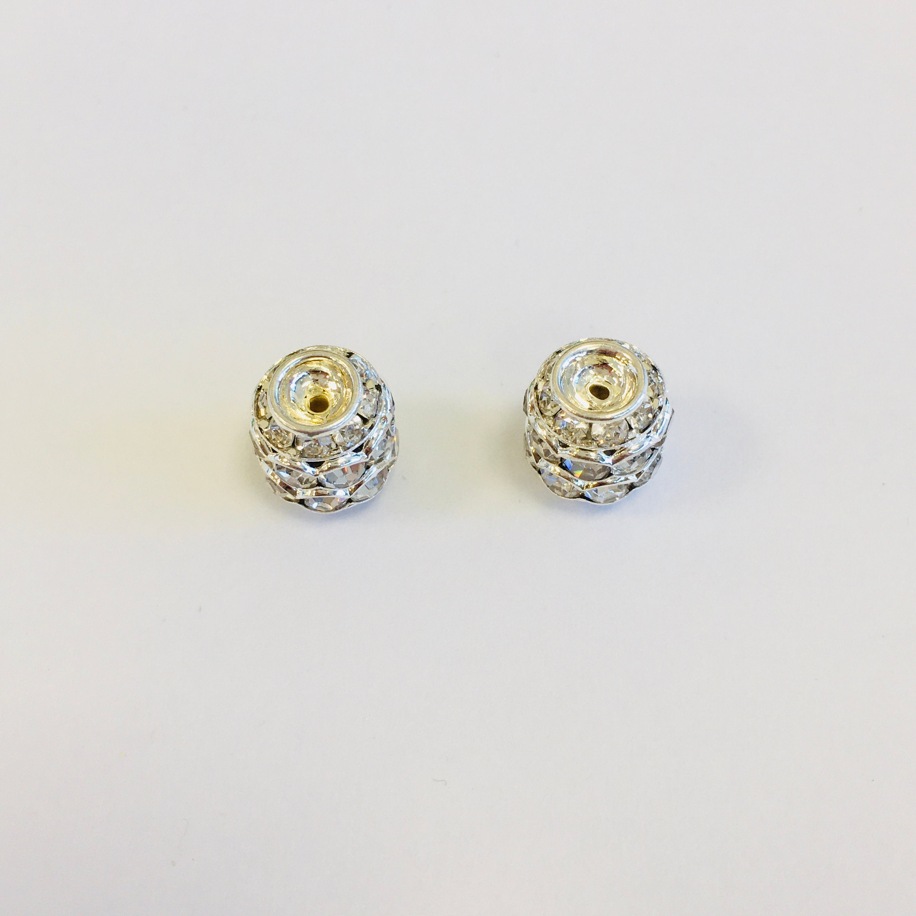 Gold/Silver/Rhodium Daisy CZ Roundels | Bellaire Wholesale
